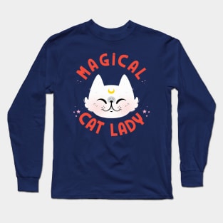 Magical Cat Lady Long Sleeve T-Shirt